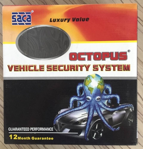 Luxury Value OCTOPUS vehicle security system one way car alarm system