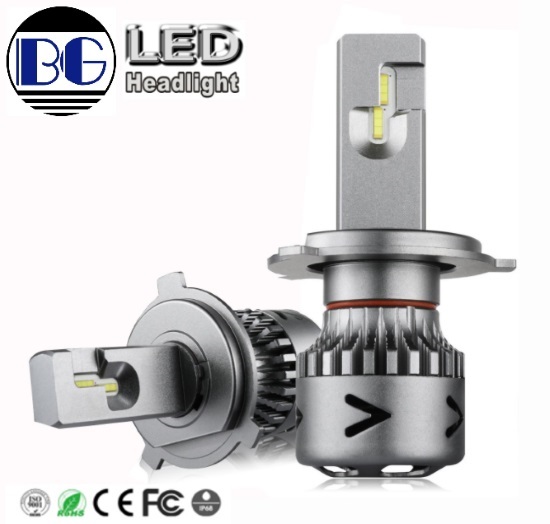 High Blight 9006 H4 2-Sides Lighting 12000LM Led Headlight Bulbs Car Light 6500K